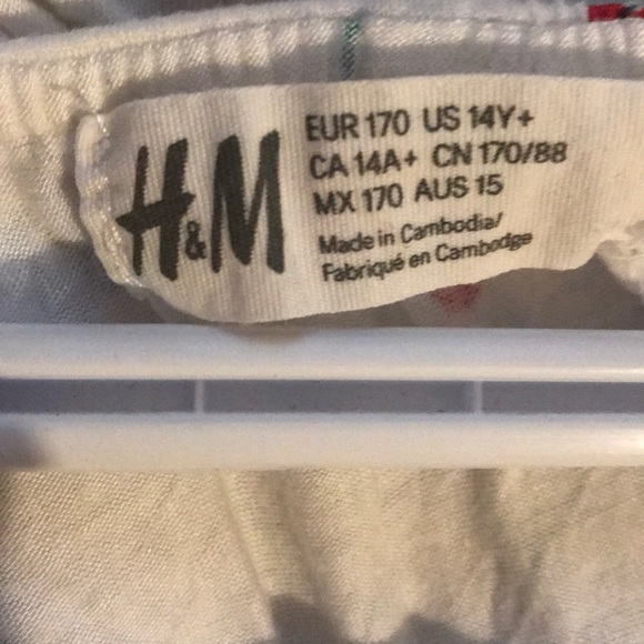 White off shoulder top with straps - Picture 2 of 2